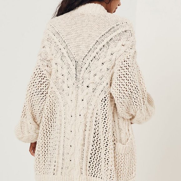 Spell Sweaters - Spell Taletha Cable Cardigan Sweater M/L BNWT FSOT